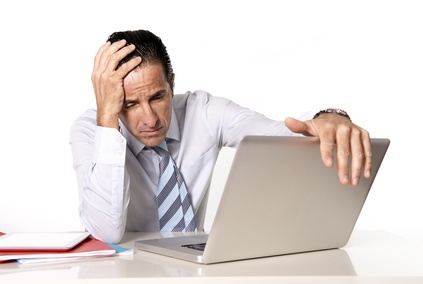 Verzweifelter inkompetenter Webdesigner